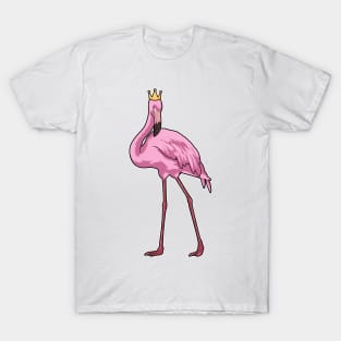 Flamingo with Crown T-Shirt